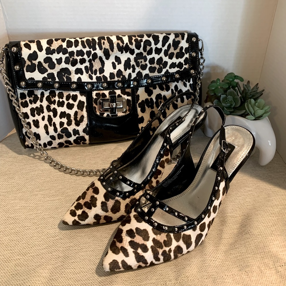 White House Black Market purse and shoes